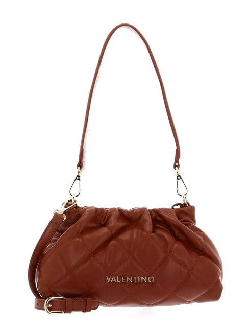 MARIO VALENTINO OCARINA Gesteppte Clutch mit Schultergurt Leder - Damentaschen