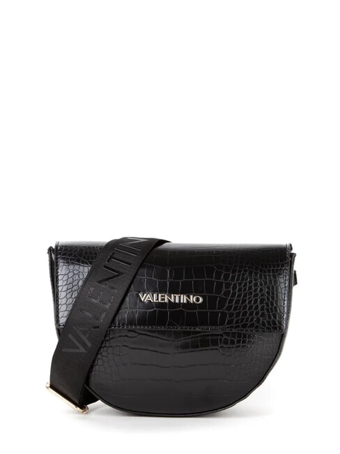 MARIO VALENTINO BIGS Umhängetasche mit Animalprint Schwarz - Damentaschen
