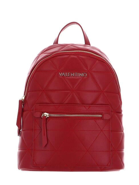 MARIO VALENTINO CARNABY Gesteppter Rucksack mit Tasche Rot - Damentaschen