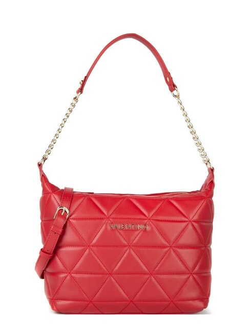 MARIO VALENTINO CARNABY Gesteppte Tasche mit Schultergurt Rot - Damentaschen