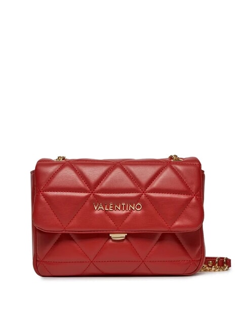 MARIO VALENTINO CARNABY Gesteppte, wandelbare Tasche Rot - Damentaschen
