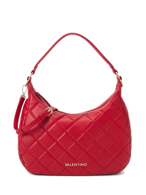 MARIO VALENTINO OCARINA Gesteppte Hobo-Bag mit Schultergurt Rot - Damentaschen