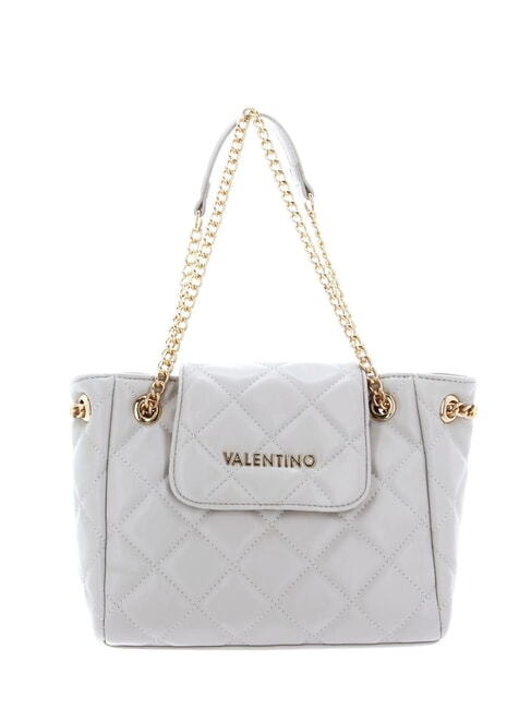 MARIO VALENTINO OCARINA Gesteppte Tasche mit Kettengriffen Perle - Damentaschen