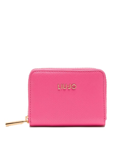 LIUJO CALIWEN Kleines Portemonnaie mit Rundum-Reißverschluss dunkelrosa - Brieftaschen Damen