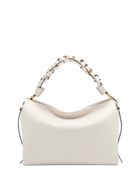 COCCINELLE BOHEME Handtasche, mit Schultergurt, aus Leder weiß/haut - Damentaschen