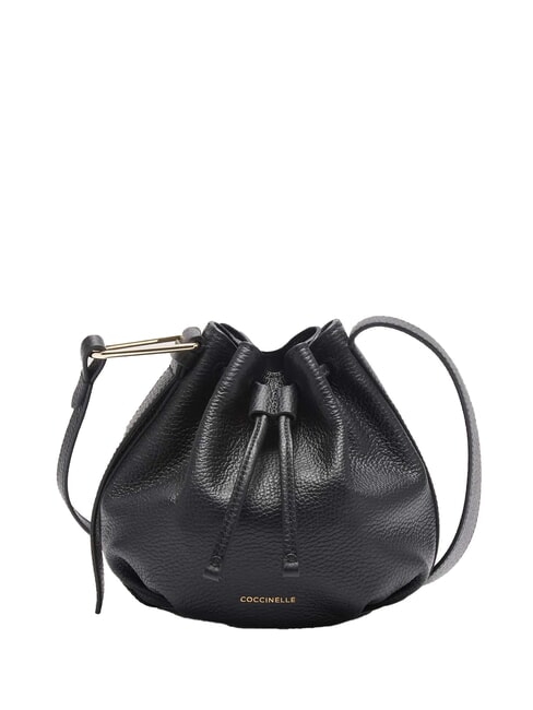 COCCINELLE MALORY  Mini-Ledereimer Schwarz - Damentaschen