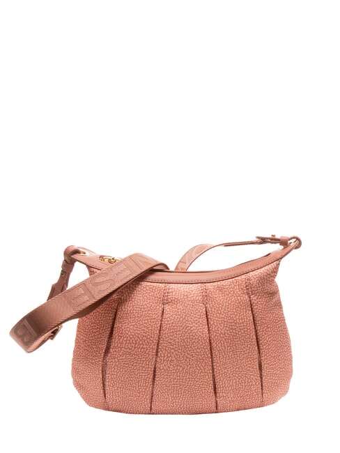 BORBONESE CROISSANT HOBO SMALL Schultertasche Lippenstift - Damentaschen