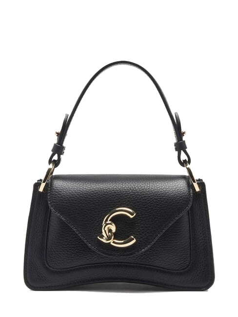 COCCINELLE C-ME Mini-Handtasche mit Schultergurt Schwarz - Damentaschen