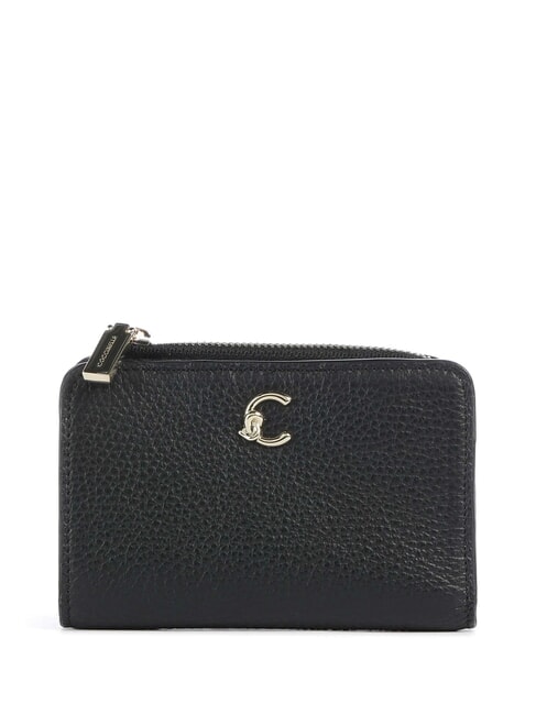 COCCINELLE C-ME Lederbrieftasche Schwarz - Brieftaschen Damen