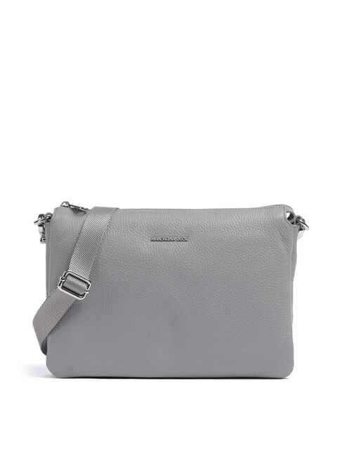 MANDARINA DUCK MELLOW LEATHER Ledertasche mit zwei Fächern Dezemberhimmel - Damentaschen