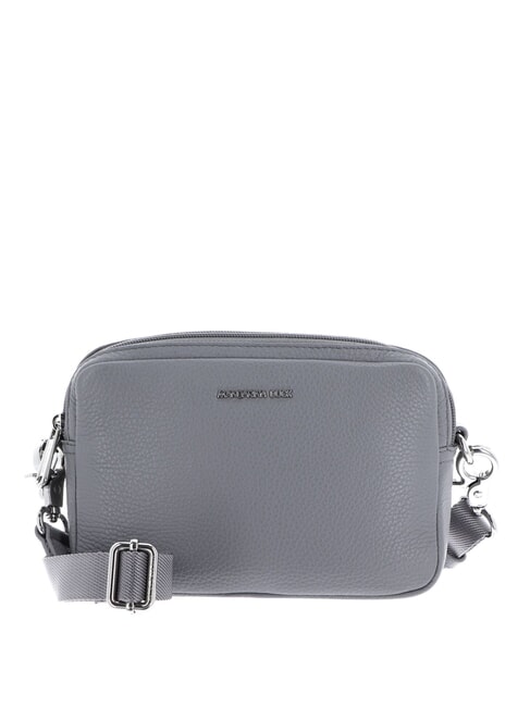 MANDARINA DUCK MELLOW LEATHER Umhängetasche aus Leder Dezemberhimmel - Damentaschen