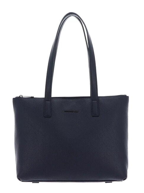 MANDARINA DUCK MELLOW LEATHER Einkaufstasche aus Leder kleidblau - Damentaschen