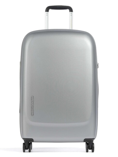 MANDARINA DUCK D-DROP 2.0 Mittelgroßer Trolley SILBER - Harte Trolleys