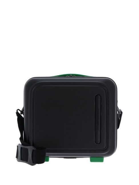 MANDARINA DUCK LOGODUCK + Steifes Beauty Case mit Schultergurt grünes Licht - Beauty-Case