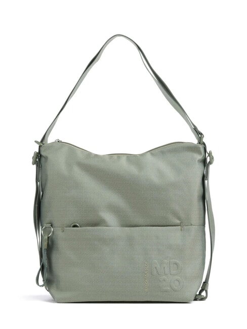 MANDARINA DUCK MD20 In einen Rucksack umwandelbarer Sacksack salbeigrau - Damentaschen