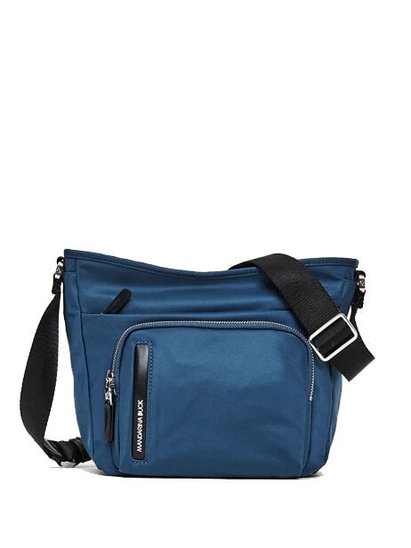 MANDARINA DUCK HUNTER Nylon-Umhängetasche mit Tasche Tauchblau - Damentaschen