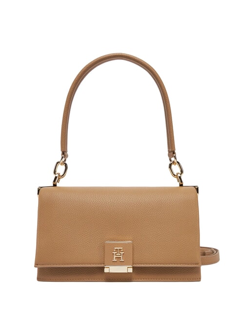 TOMMY HILFIGER TH HERITAGE Umhängetasche, mit Schultergurt Safari-Leinwand - Damentaschen