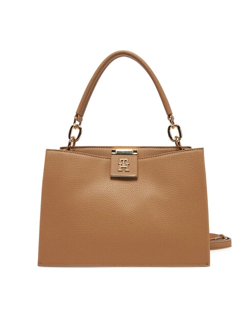TOMMY HILFIGER TH HERITAGE Handtasche, mit Schultergurt Safari-Leinwand - Damentaschen