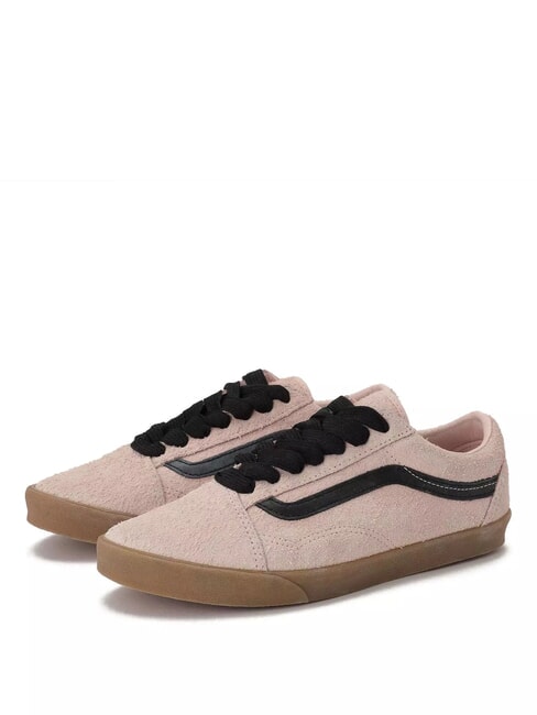 VANS OLD SKOOL LOWPRO  Sneakers aus Wildleder Wildleder Pfirsich Rouge - Schuhe Unisex