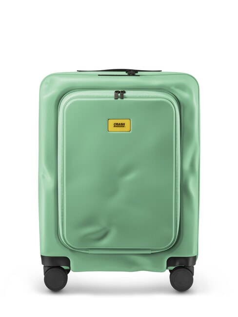 CRASH BAGGAGE SMART Handgepäcktrolley, Laptopfach Salbeigrün - Handgepäck