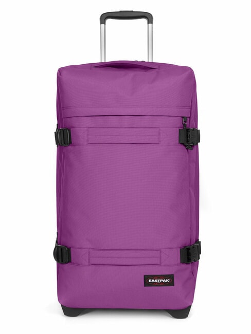 EASTPAK TRANSIT'R L Großer Trolley lila Feige - Halbharte Trolleys