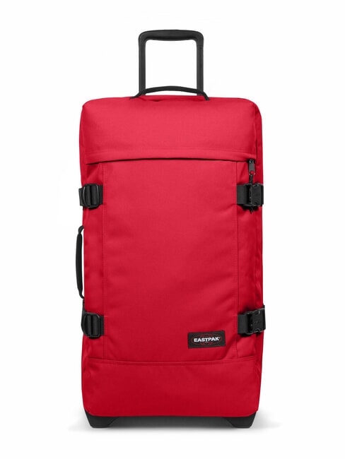 EASTPAK TRANVERZ M Mittlerer Trolley Tomatenrot - Halbharte Trolleys