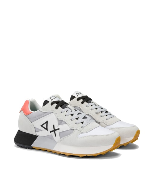 SUN68 JAKI 2.0 BICOLOR Turnschuhe weiß / hellgrau - Herrenschuhe