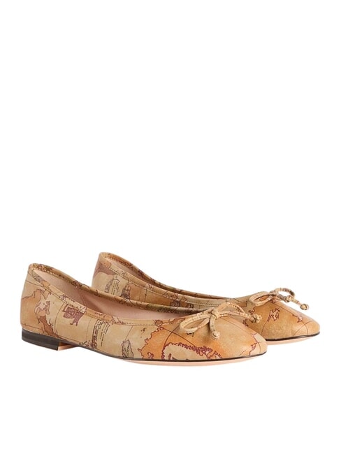 ALVIERO MARTINI PRIMA CLASSE GEO CLASSIC Ballerinas mit Allover-Print NATÜRLICH - Damenschuhe