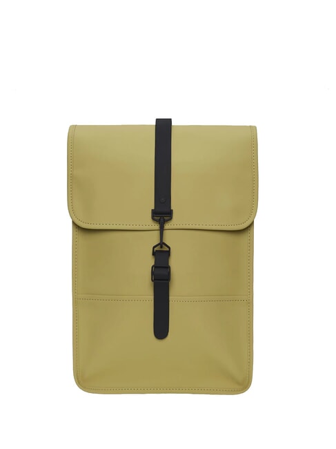 RAINS BACKPACK MINI Wasserdichter Rucksack khaki - Rucksäcke
