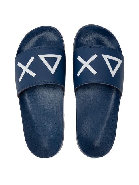 SUN68 SLIPPERS LOGO Hausschuhe nabenblau - Herrenschuhe