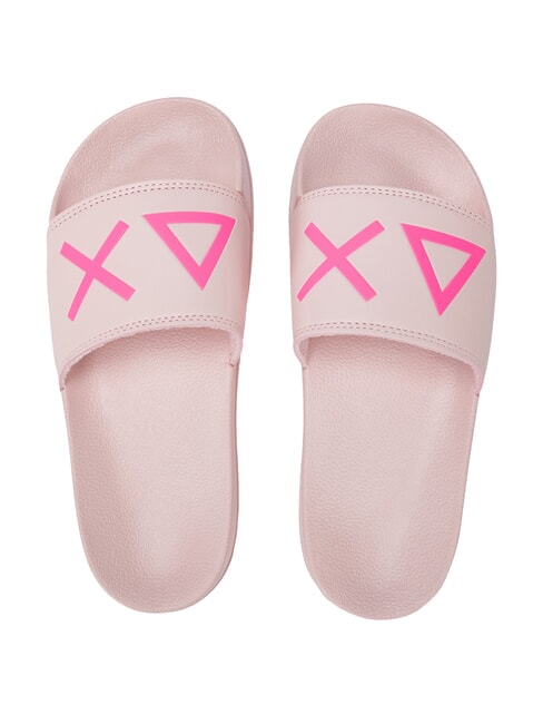 SUN68 SLIPPERS LOGO Hausschuhe rosa - Damenschuhe