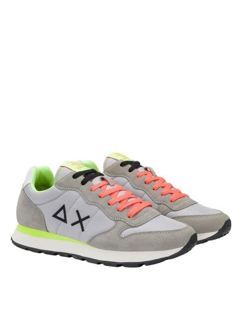 SUN68 TOM FLUO Turnschuhe hellgrau - Herrenschuhe