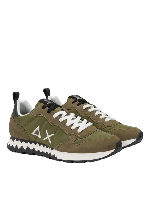 SUN68 TOM SNAKE Turnschuhe Militär- - Herrenschuhe