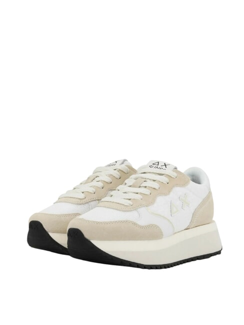 SUN68 BIG ALLY FLOWER Turnschuhe Weiß - Damenschuhe