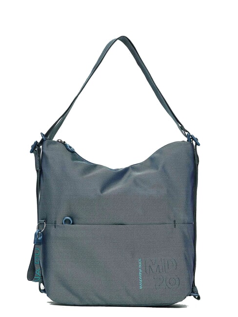 MANDARINA DUCK MD20 In einen Rucksack umwandelbarer Sacksack blauer Flügel - Damentaschen