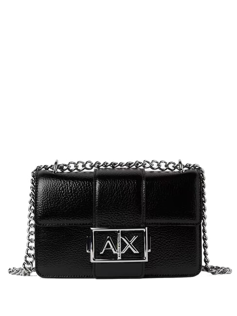 ARMANI EXCHANGE JODIE METALLIC  Mini-Umhängetasche / Crossbody-Tasche Schwarz - Damentaschen