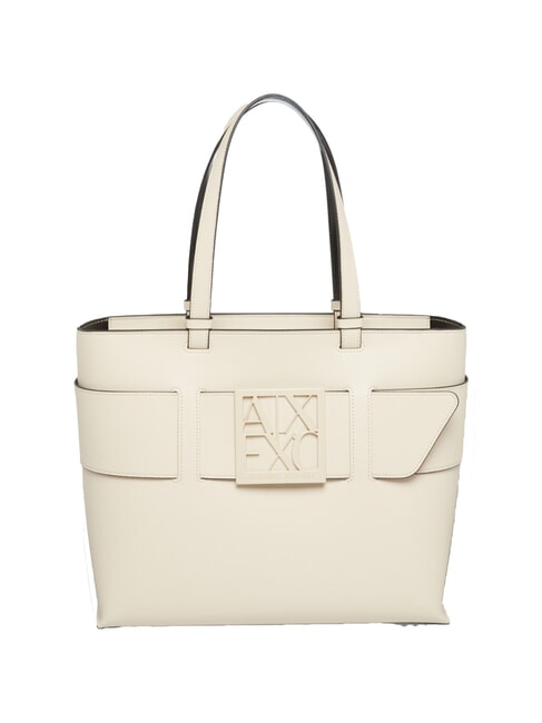 ARMANI EXCHANGE A|X BUCKLE Schulter-Shopper-Tasche Schlucht - Damentaschen