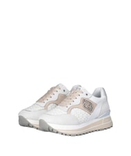 LIUJO MAXI WONDER 73 Sneaker mit floralen Eins&auml;tzen cremefarben - Damenschuhe - 1