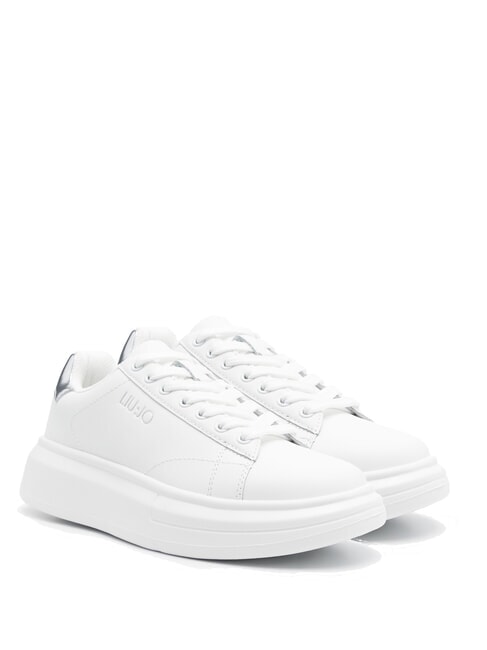 LIUJO BABOL 01 Plateau-Sneaker Weißsilber - Damenschuhe