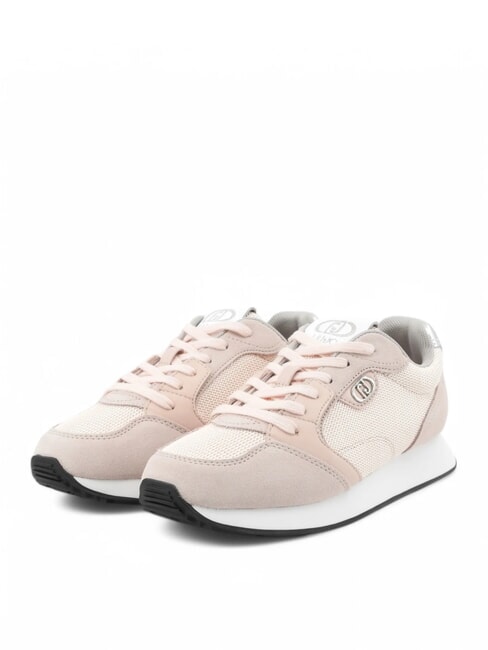 LIUJO VIBE 03 Laufsneaker aus Leder und Stoff nackt - Damenschuhe