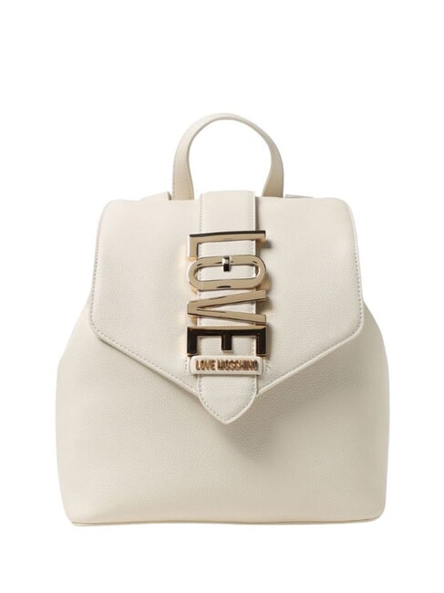 LOVE MOSCHINO VERTICAL LOGO Rucksack Elfenbein - Damentaschen