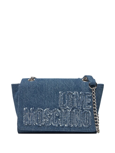 LOVE MOSCHINO DENIM  Umhängetasche / Crossbody Bag Blau - Damentaschen