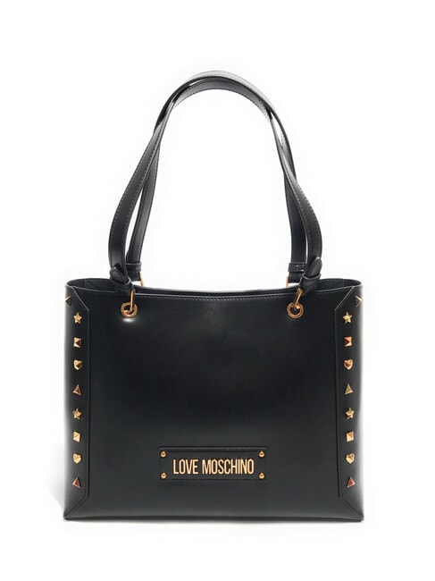 LOVE MOSCHINO BORCHIE Schultertasche Schwarz - Damentaschen