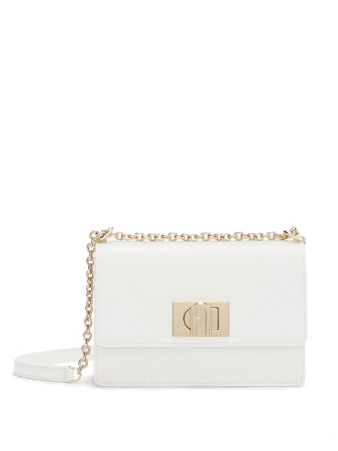 FURLA 1927 Mini-Umhängetasche aus Ares-Leder CREME - Damentaschen