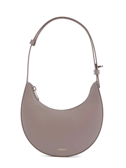 FURLA DELIZIA  Mini-Umhängetasche aus Leder mauve - Damentaschen