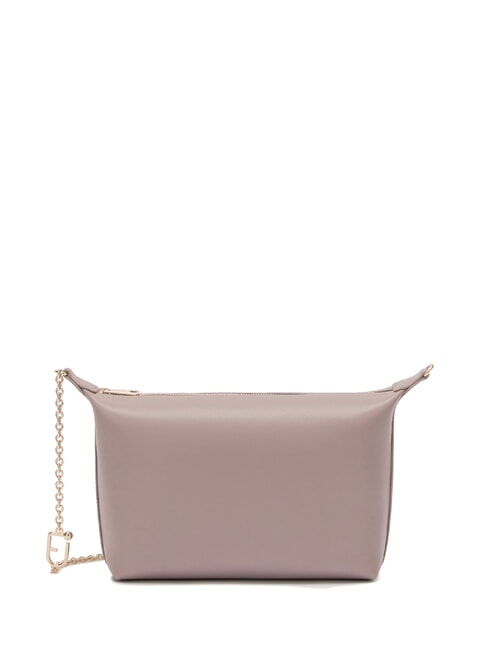 FURLA NUVOLA Mini-Schultertasche aus Leder mauve - Damentaschen