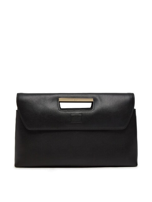 FURLA GIADA Große Clutch aus Leder Schwarz - Damentaschen
