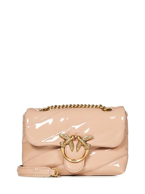PINKO LOVE PUFF  Schulter-/Crossbody-Minitasche Puder-Antikgold - Damentaschen