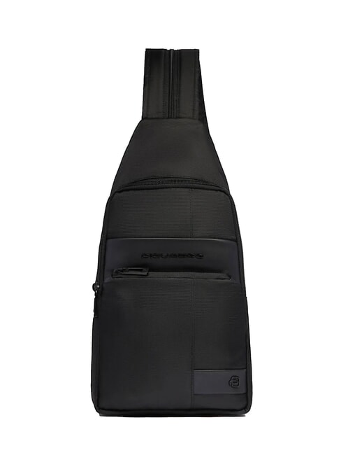 PIQUADRO WOLLEM iPad Mini Sling / Rucksack Schwarz - Umhängetaschen Herren