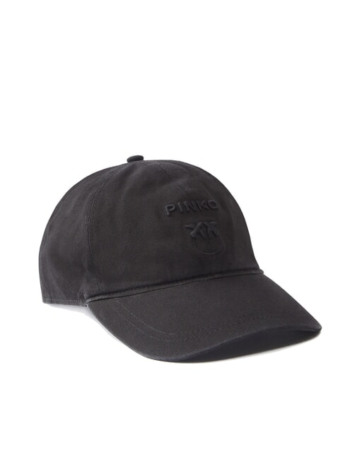 PINKO BUSSETO Baseballmütze aus Baumwolle schwarze Limousine - Mützen/Hüte